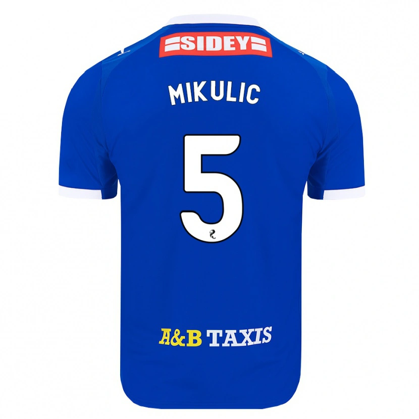 Danxen Kid Bozo Mikulic #5 Blue Red Yellow Home Jersey 2026/27 T-Shirt