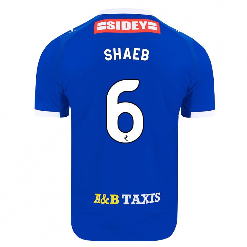 Danxen Kid Adam Shaeb #6 Blue Red Yellow Home Jersey 2026/27 T-Shirt