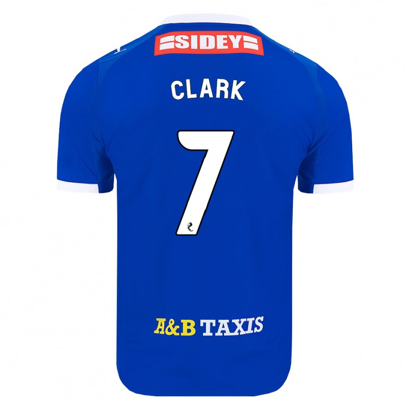 Danxen Kid Arran Clark #7 Blue Red Yellow Home Jersey 2026/27 T-Shirt