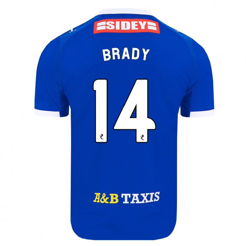 Danxen Kid Scarlett Brady #14 Blue Red Yellow Home Jersey 2026/27 T-Shirt
