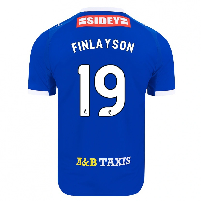 Danxen Kid Danny Finlayson #19 Blue Red Yellow Home Jersey 2026/27 T-Shirt