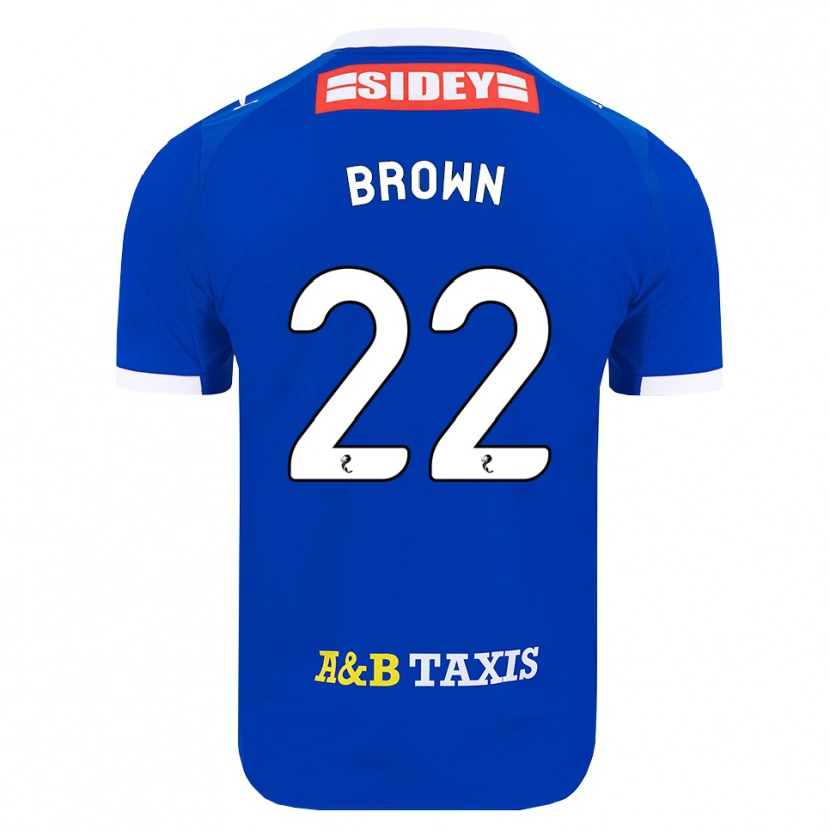 Danxen Kid Cameron Brown #22 Blue Red Yellow Home Jersey 2026/27 T-Shirt