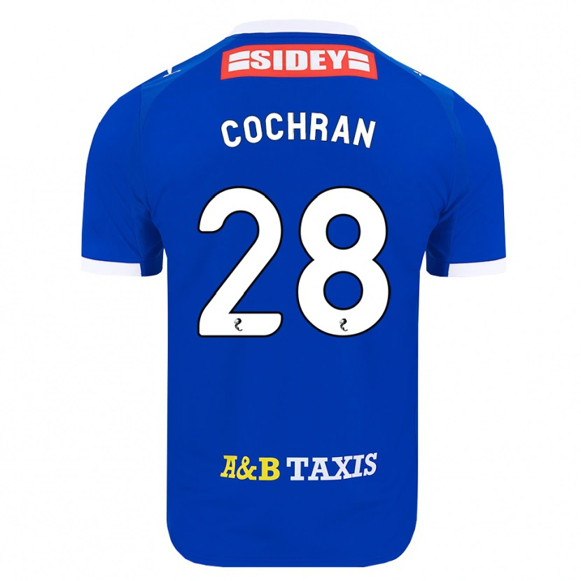 Danxen Kid Bobby Cochran #28 Blue Red Yellow Home Jersey 2026/27 T-Shirt