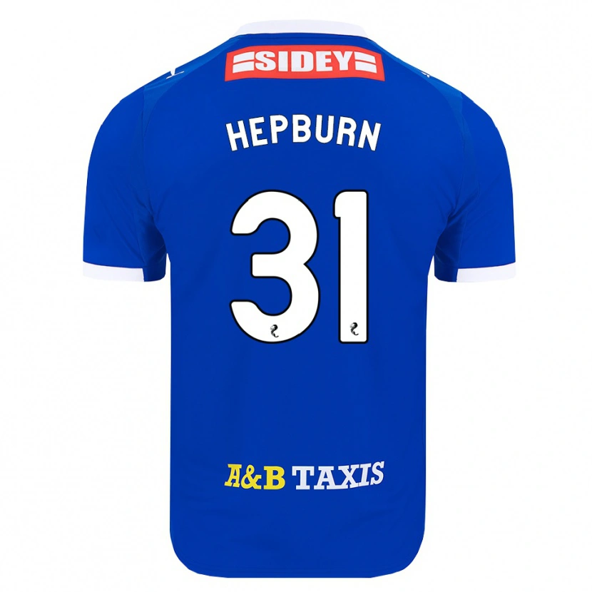 Danxen Kid Craig Hepburn #31 Blue Red Yellow Home Jersey 2026/27 T-Shirt
