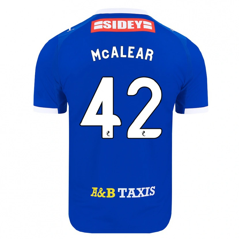 Danxen Kid Reece Mcalear #42 Blue Red Yellow Home Jersey 2026/27 T-Shirt