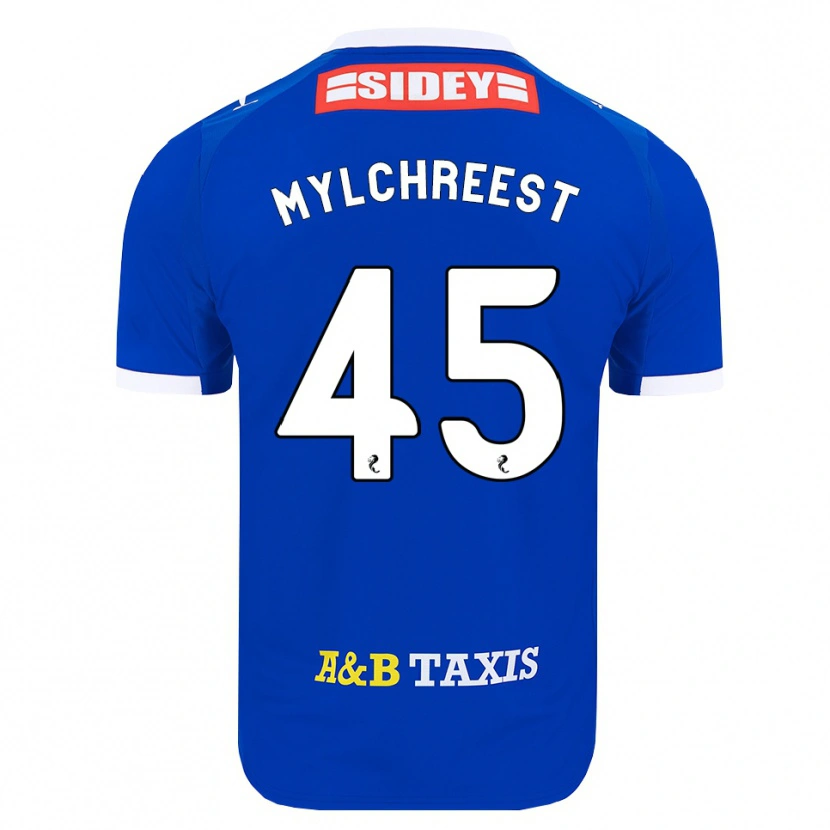 Danxen Kid Jackson Mylchreest #45 Blue Red Yellow Home Jersey 2026/27 T-Shirt