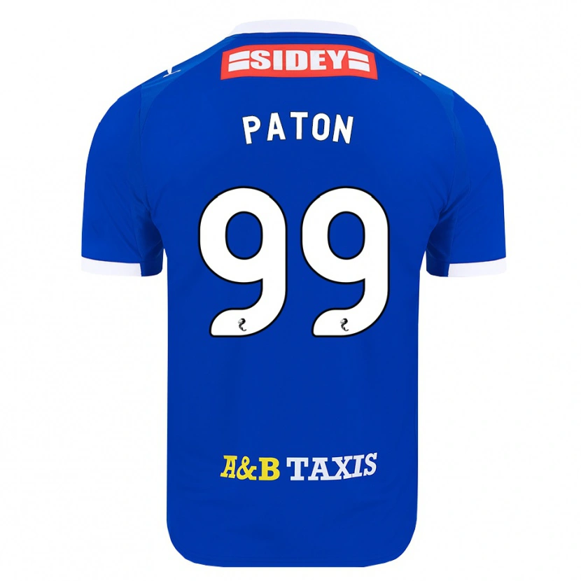 Danxen Kid Ruari Paton #99 Blue Red Yellow Home Jersey 2026/27 T-Shirt