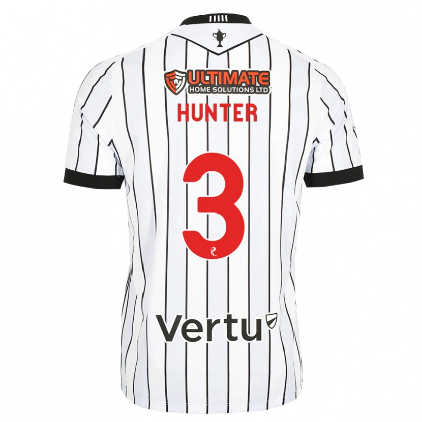 Danxen Kid Lyle Hunter #3 White Black Red Home Jersey 2026/27 T-Shirt