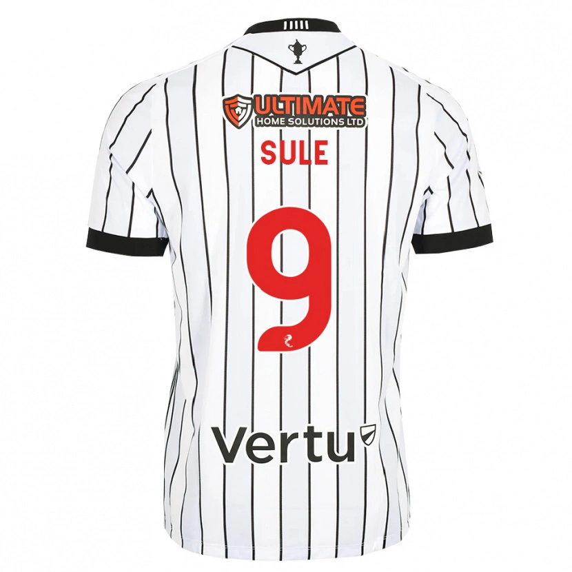 Danxen Kid Eseosa Sule #9 White Black Red Home Jersey 2026/27 T-Shirt