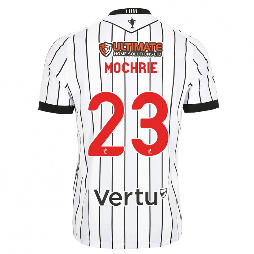 Danxen Kid Chris Mochrie #23 White Black Red Home Jersey 2026/27 T-Shirt