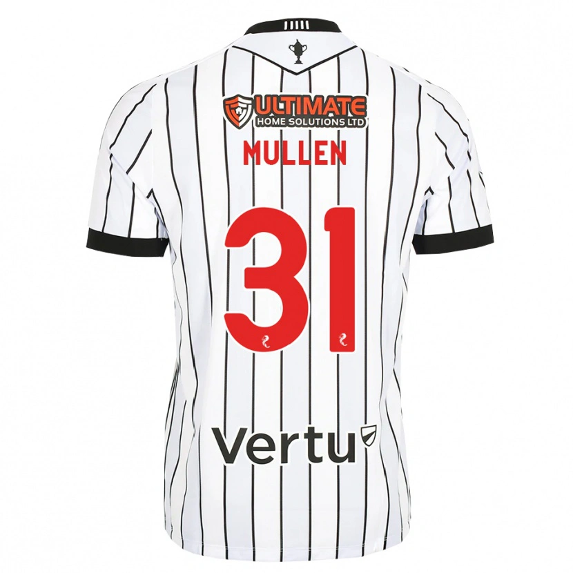Danxen Kid Ryan Mullen #31 White Black Red Home Jersey 2026/27 T-Shirt