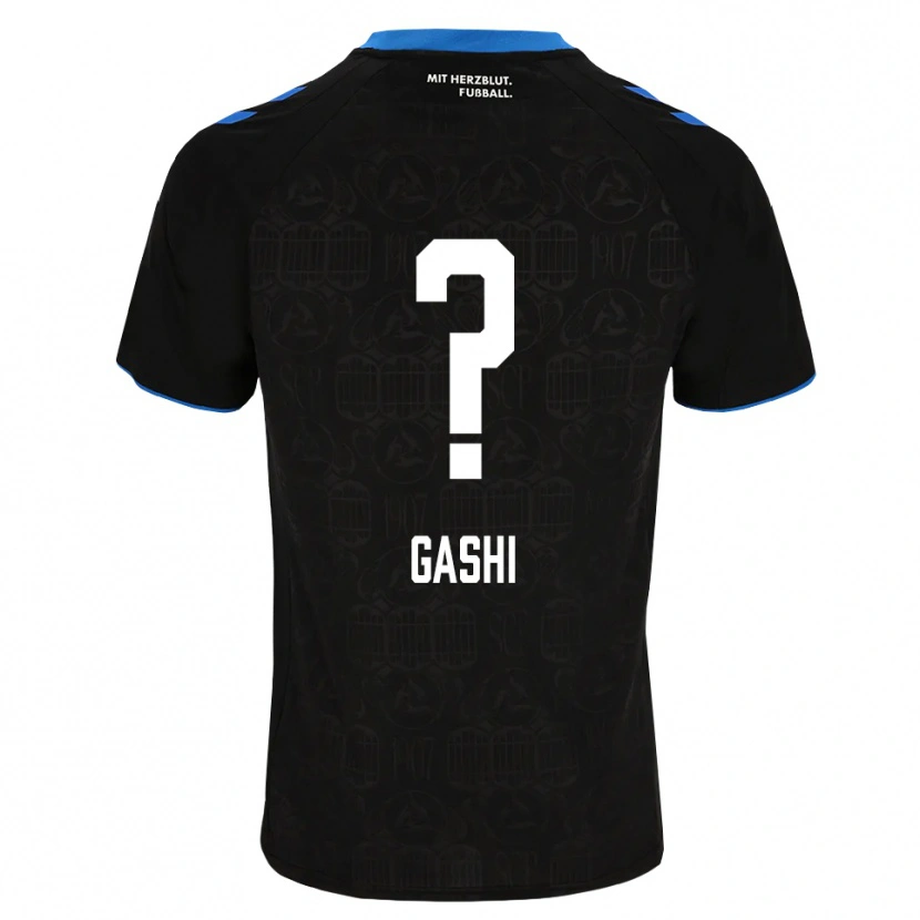 Danxen Kid Luan-Amar Gashi #0 Black White Red Home Jersey 2026/27 T-Shirt