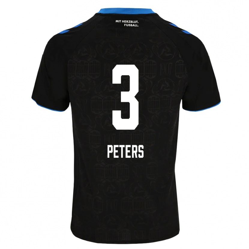 Danxen Kid Jan Peters #3 Black White Red Home Jersey 2026/27 T-Shirt
