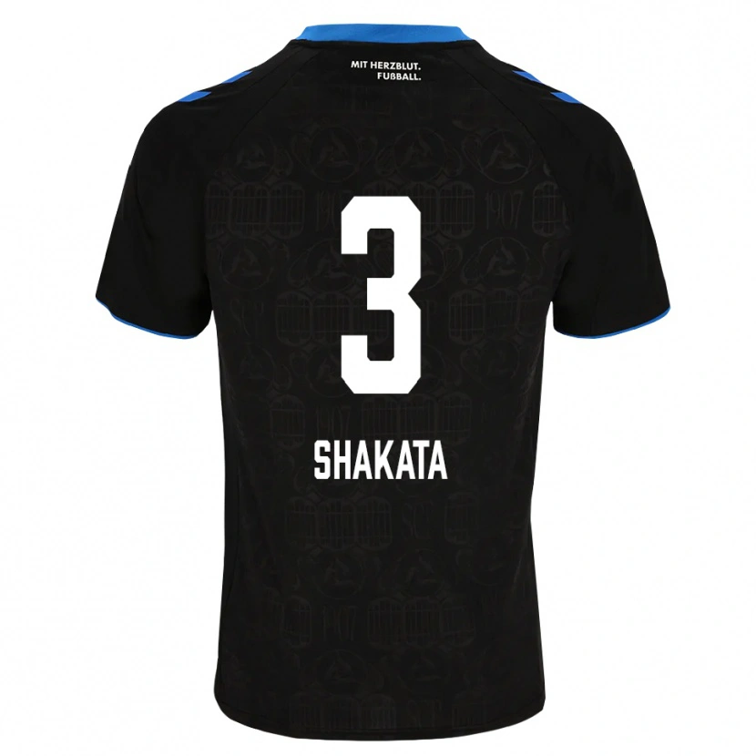 Danxen Kid Haruto Shakata #3 Black White Red Home Jersey 2026/27 T-Shirt