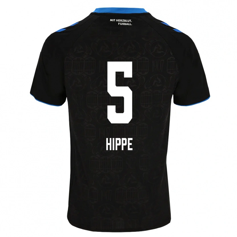 Danxen Kid Maximilian Hippe #5 Black White Red Home Jersey 2026/27 T-Shirt