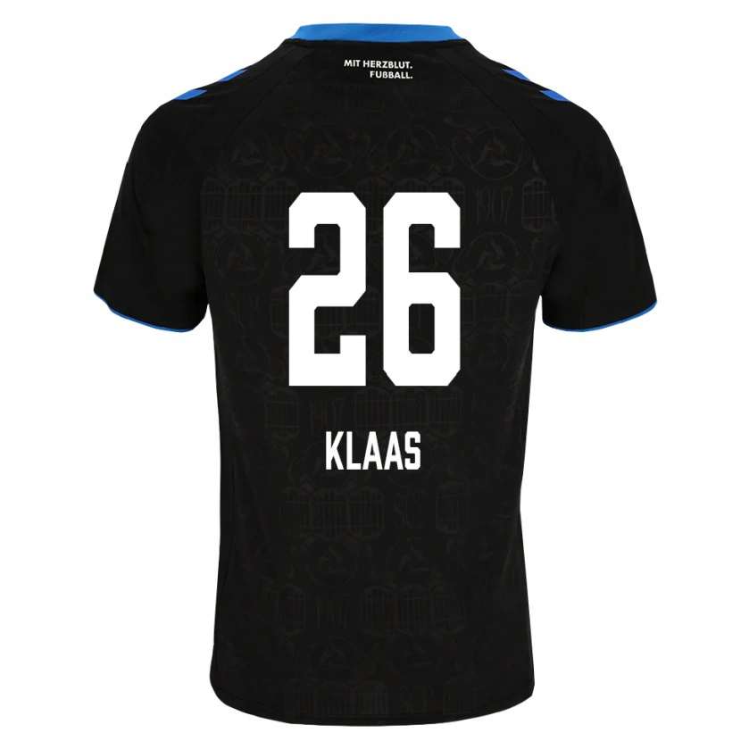 Danxen Kid Sebastian Klaas #26 Black White Red Home Jersey 2026/27 T-Shirt