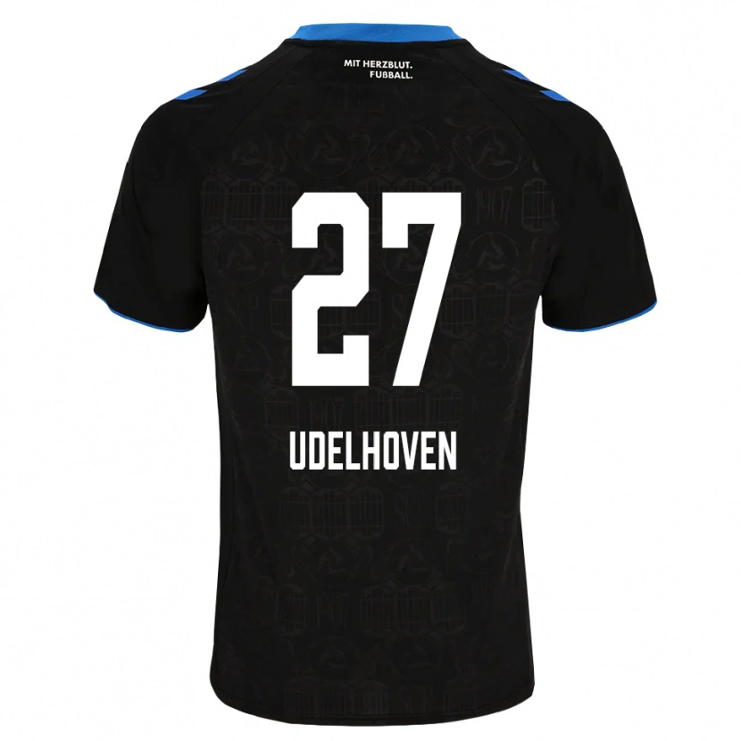 Danxen Kid Joel Udelhoven #27 Black White Red Home Jersey 2026/27 T-Shirt