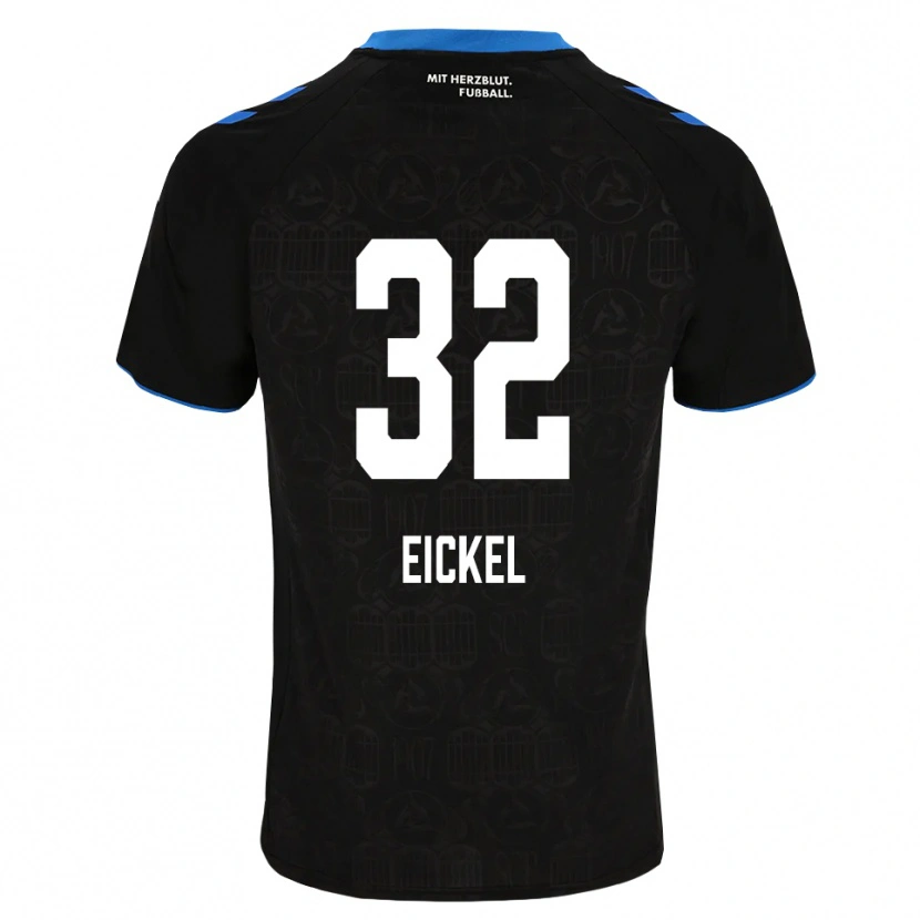 Danxen Kid Lasse Eickel #32 Black White Red Home Jersey 2026/27 T-Shirt