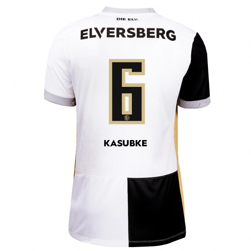 Danxen Kid Manuel Kasubke #6 Black White Brown Home Jersey 2026/27 T-Shirt