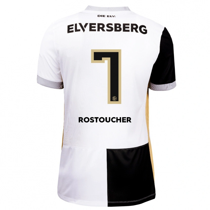Danxen Kid Dorian Rostoucher #7 Black White Brown Home Jersey 2026/27 T-Shirt