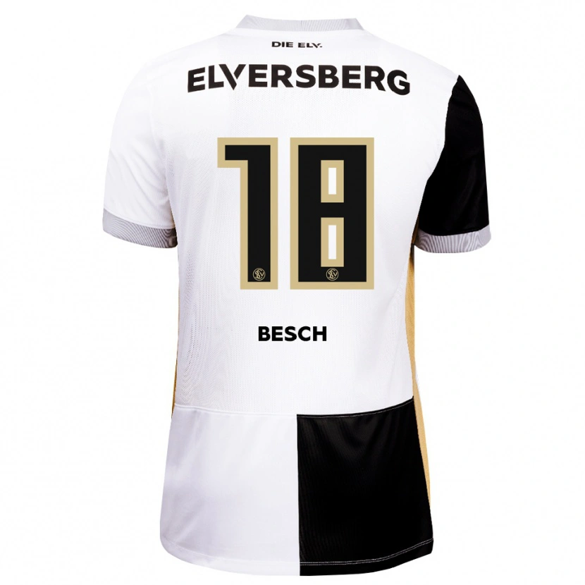 Danxen Kid Philipp Besch #18 Black White Brown Home Jersey 2026/27 T-Shirt