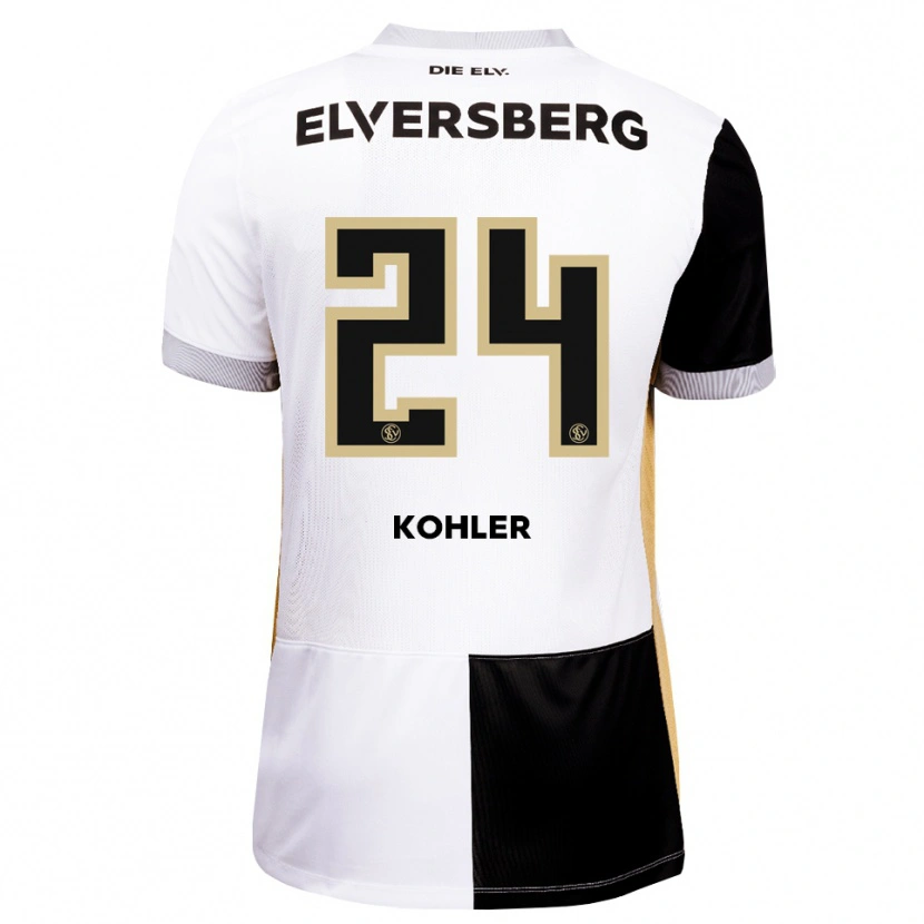 Danxen Kid Lukas Kohler #24 Black White Brown Home Jersey 2026/27 T-Shirt