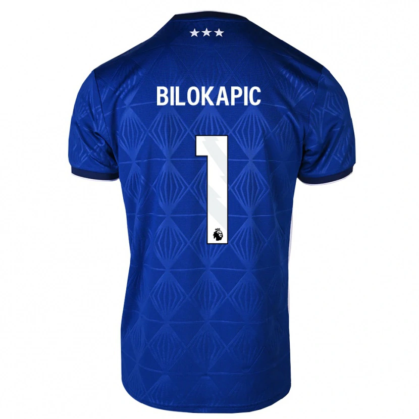 Danxen Kid Nicholas Bilokapic #1 Mediumblue White Red Home Jersey 2026/27 T-Shirt