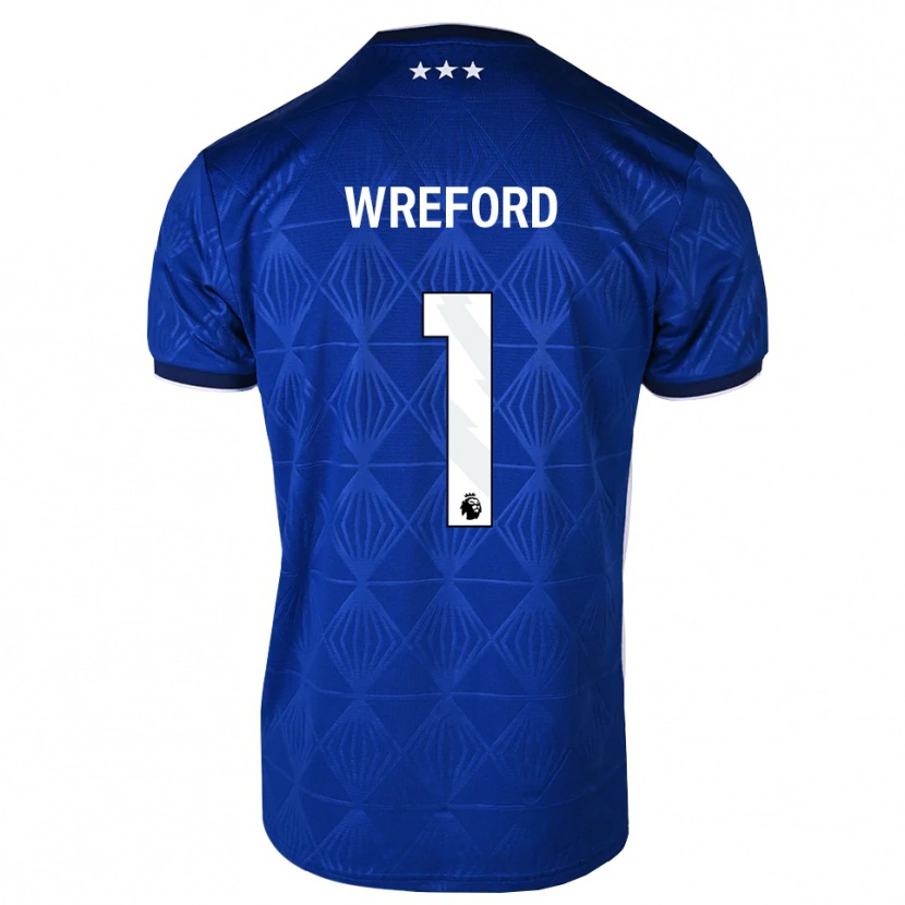 Danxen Kid Ruben Wreford #1 Mediumblue White Red Home Jersey 2026/27 T-Shirt