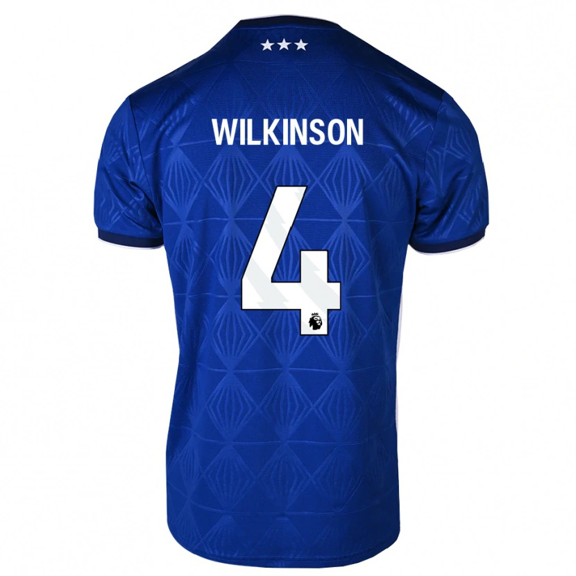 Danxen Kid Oliver Wilkinson #4 Mediumblue White Red Home Jersey 2026/27 T-Shirt