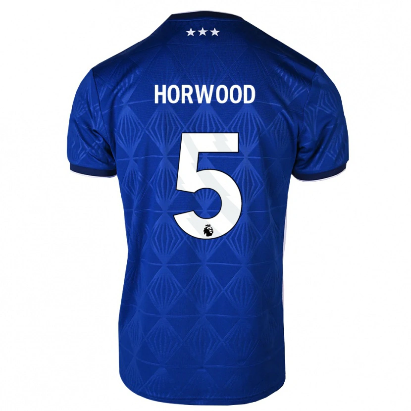 Danxen Kid Bonnie Horwood #5 Mediumblue White Red Home Jersey 2026/27 T-Shirt