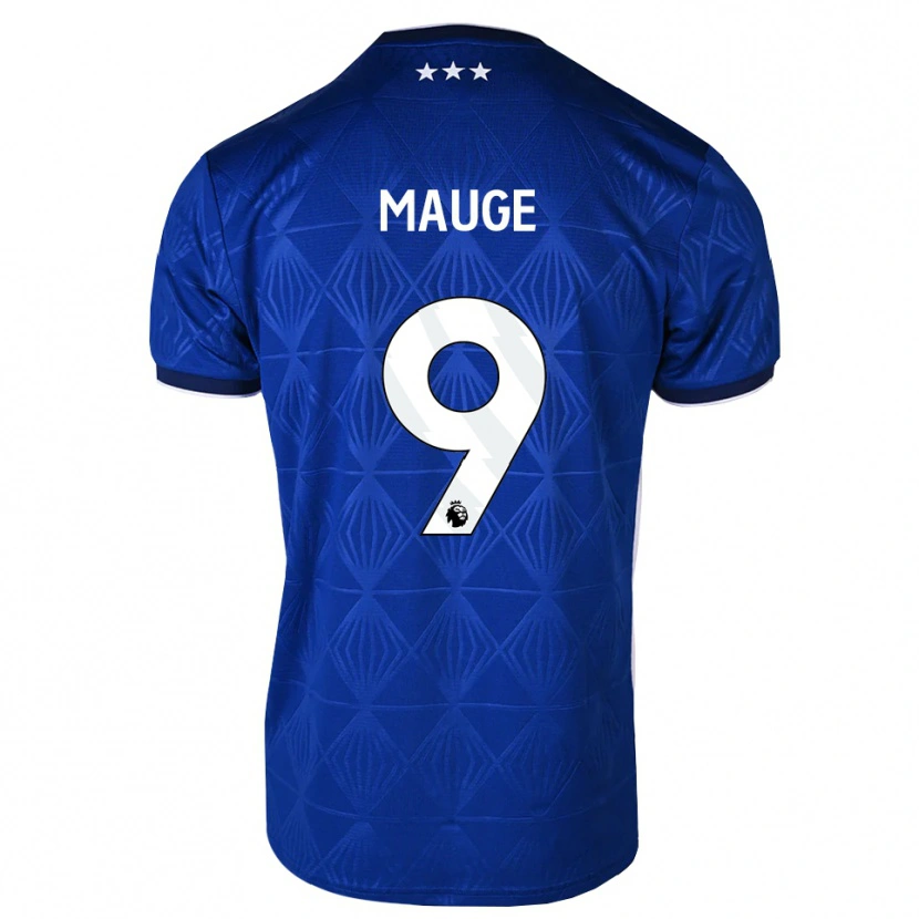 Danxen Kid James Mauge #9 Mediumblue White Red Home Jersey 2026/27 T-Shirt