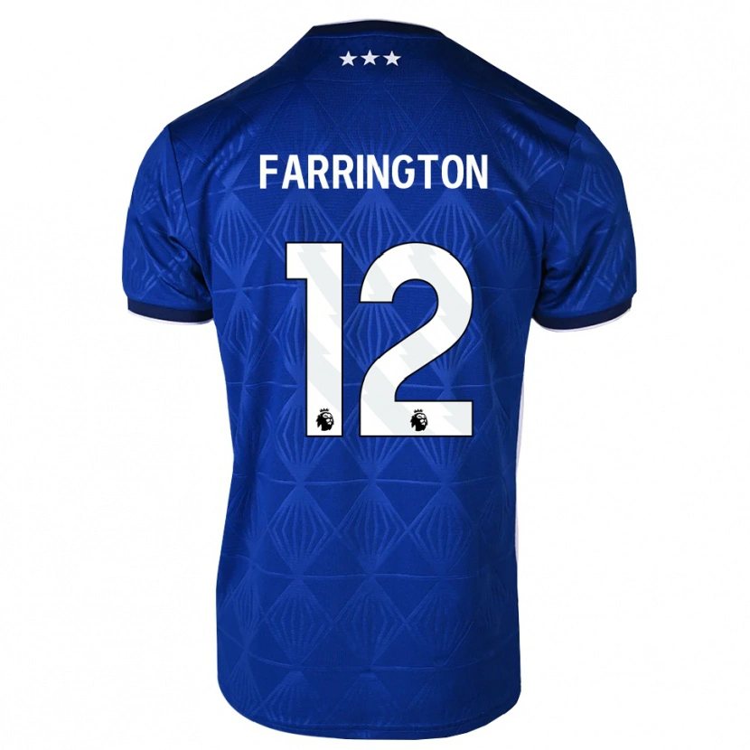 Danxen Kid Noah Farrington #12 Mediumblue White Red Home Jersey 2026/27 T-Shirt