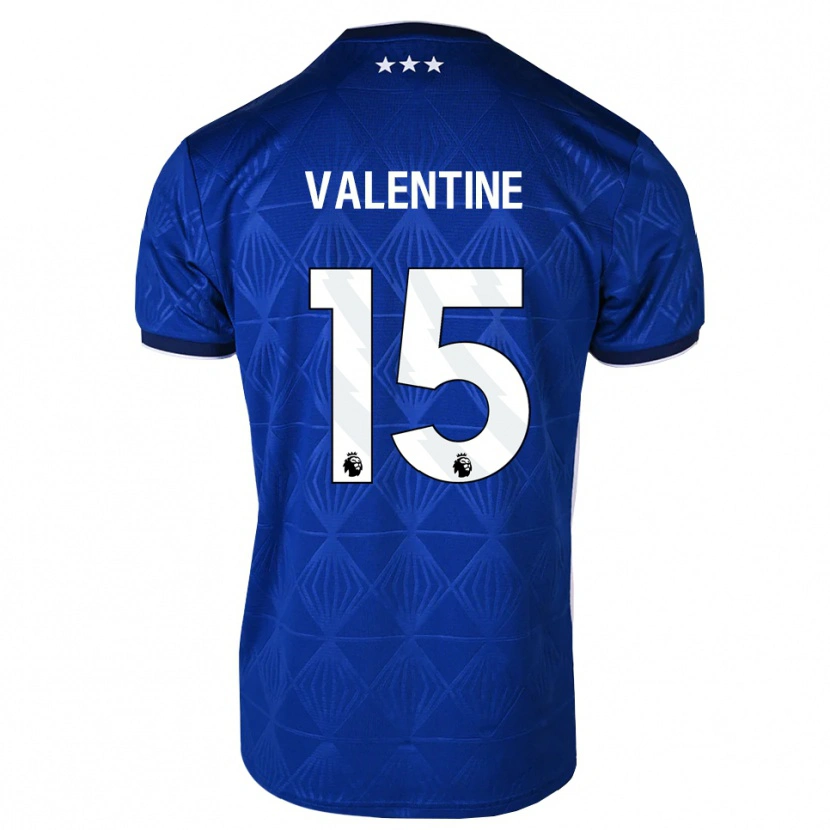 Danxen Kid Nico Valentine #15 Mediumblue White Red Home Jersey 2026/27 T-Shirt