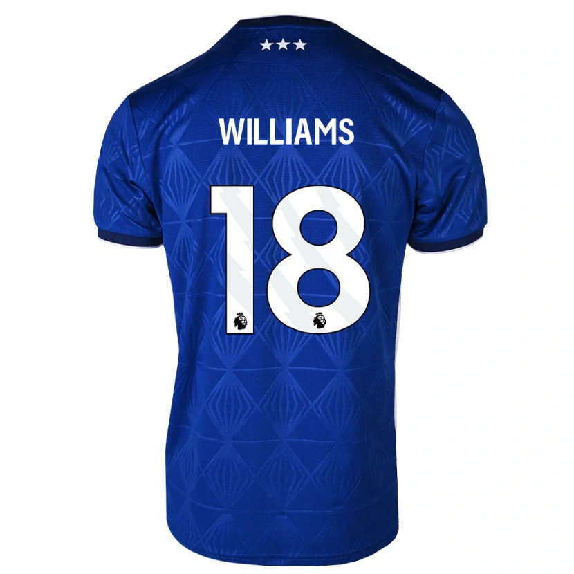 Danxen Kid Brandon Williams #18 Mediumblue White Red Home Jersey 2026/27 T-Shirt
