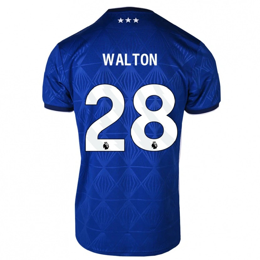 Danxen Kid Christian Walton #28 Mediumblue White Red Home Jersey 2026/27 T-Shirt