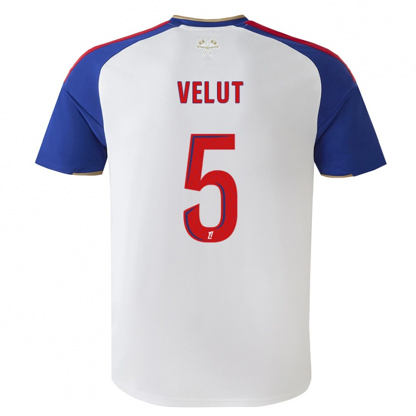 Danxen Kid Nolan Velut #5 Royalblue Red White Home Jersey 2026/27 T-Shirt