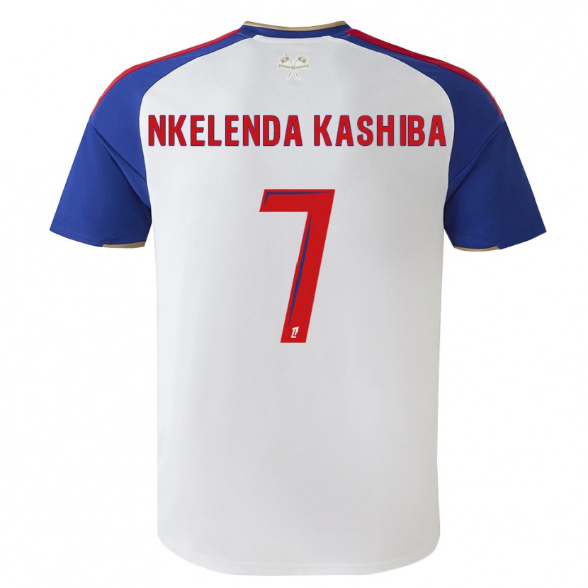 Danxen Kid Jason Nkelenda Kashiba #7 Royalblue Red White Home Jersey 2026/27 T-Shirt