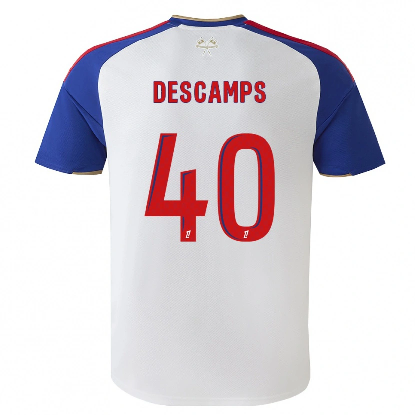 Danxen Kid Rémy Descamps #40 Royalblue Red White Home Jersey 2026/27 T-Shirt