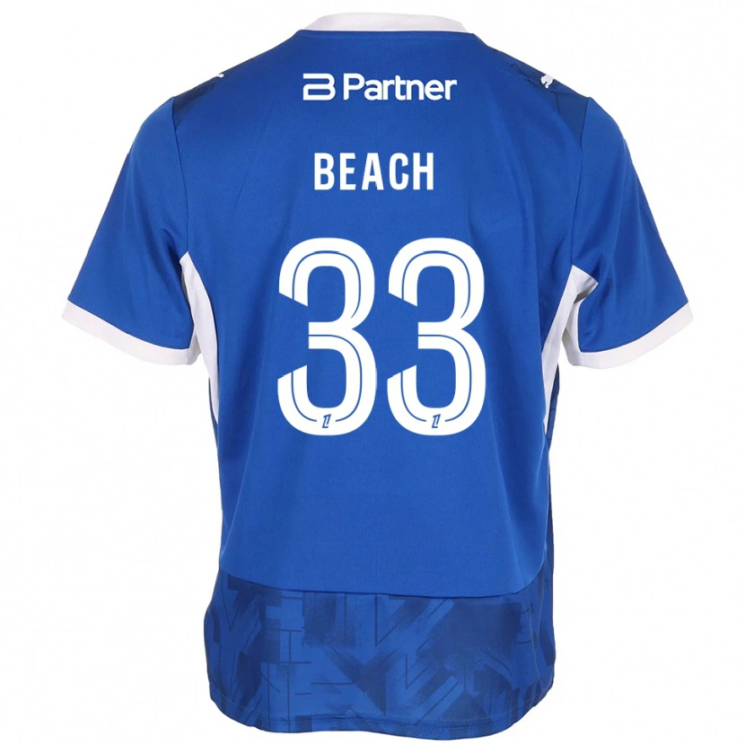 Danxen Kid Patrick Beach #33 Mediumblue White Home Jersey 2026/27 T-Shirt