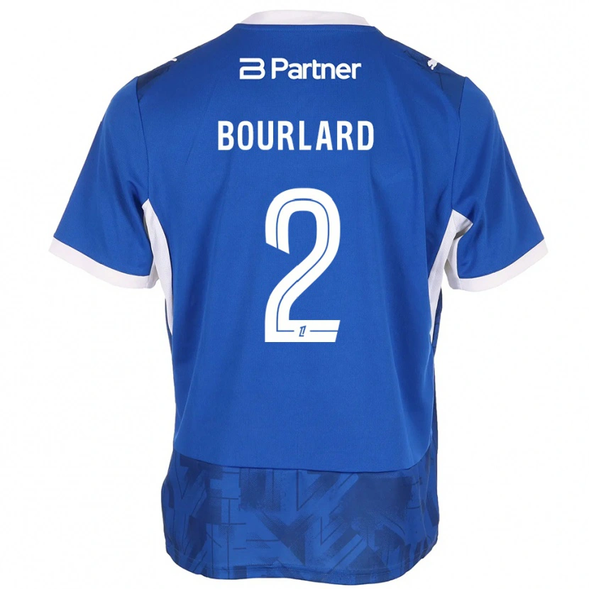 Danxen Kid Liam Bourlard #2 Mediumblue White Home Jersey 2026/27 T-Shirt