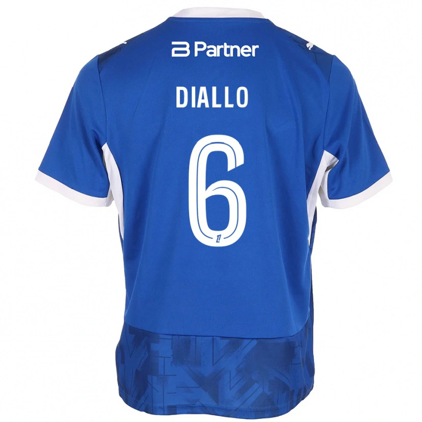 Danxen Kid Amadou Diallo #6 Mediumblue White Home Jersey 2026/27 T-Shirt