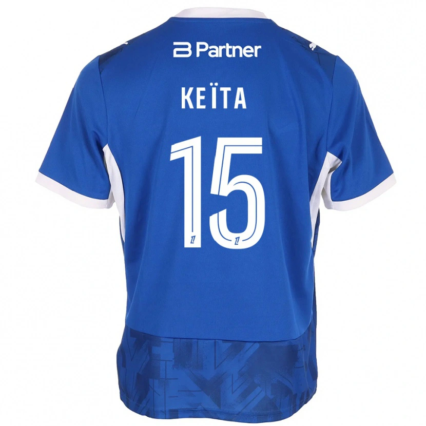 Danxen Kid Modibo Keïta #15 Mediumblue White Home Jersey 2026/27 T-Shirt