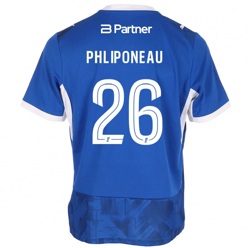 Danxen Kid Alexandre Phliponeau #26 Mediumblue White Home Jersey 2026/27 T-Shirt