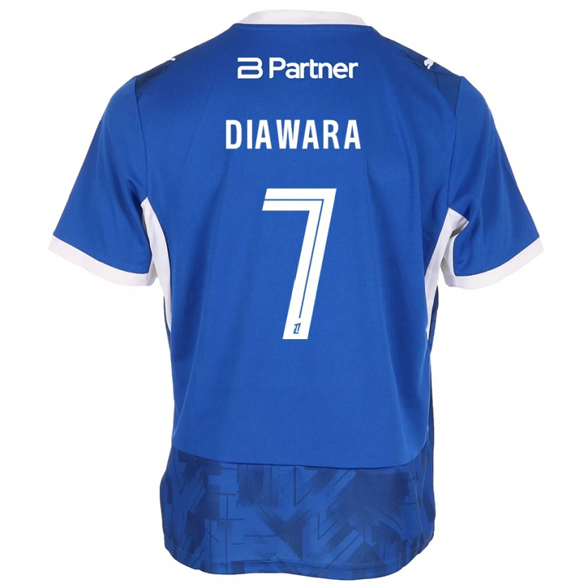 Danxen Kid Kandet Diawara #7 Mediumblue White Home Jersey 2026/27 T-Shirt