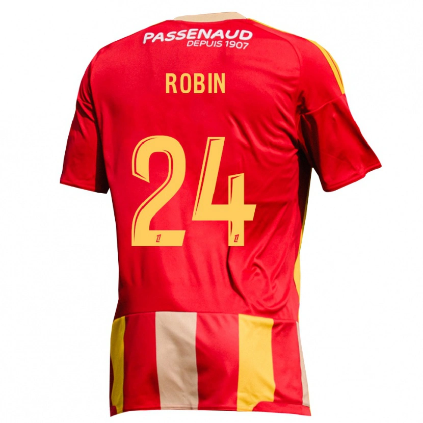 Danxen Kid Milan Robin #24 Red Yellow Green Home Jersey 2026/27 T-Shirt