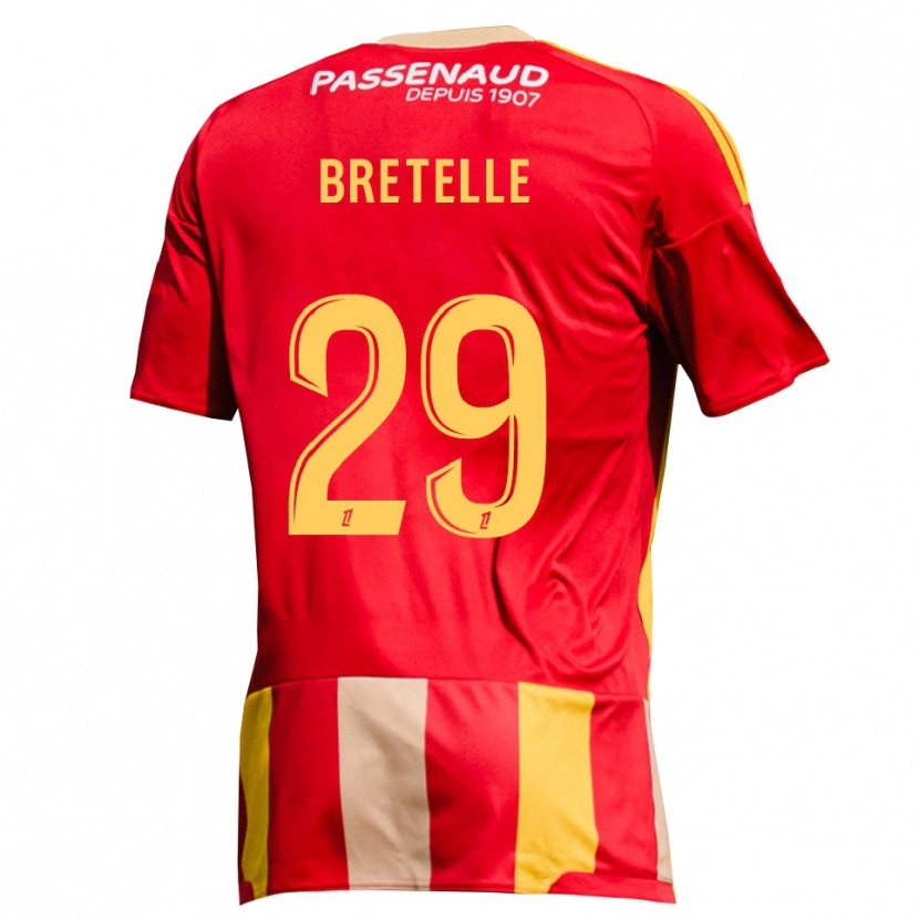 Danxen Kid Lucas Bretelle #29 Red Yellow Green Home Jersey 2026/27 T-Shirt