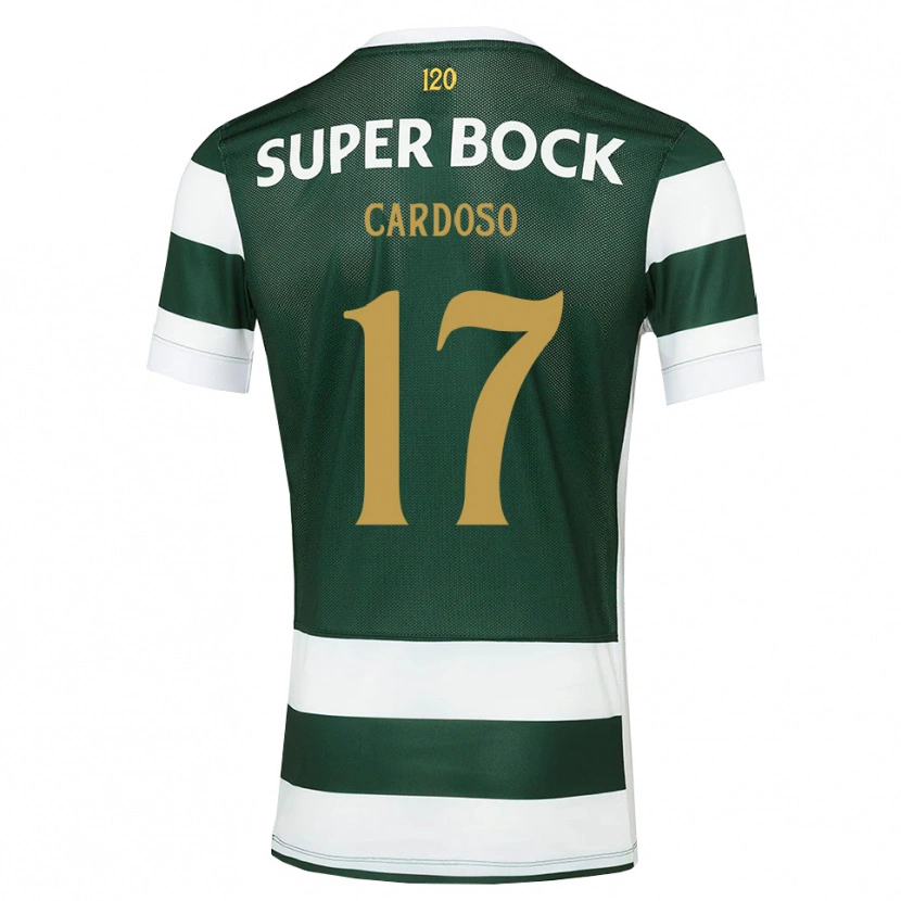 Danxen Kid Diogo Cardoso #17 Darkslate Gray White Home Jersey 2026/27 T-Shirt