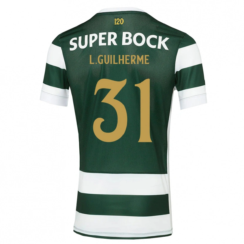 Danxen Kid Luís Guilherme #31 Darkslate Gray White Home Jersey 2026/27 T-Shirt