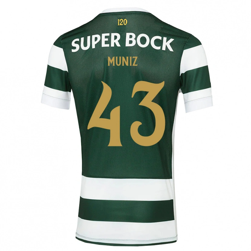 Danxen Kid João Muniz #43 Darkslate Gray White Home Jersey 2026/27 T-Shirt