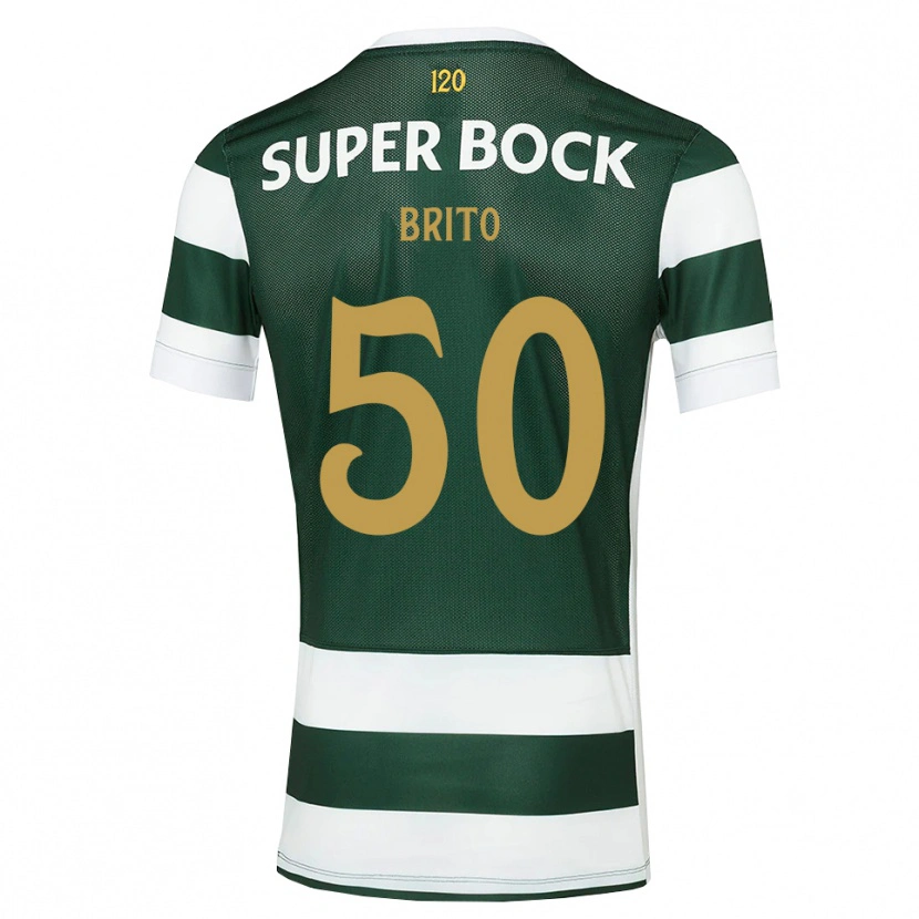 Danxen Kid Alexandre Brito #50 Darkslate Gray White Home Jersey 2026/27 T-Shirt